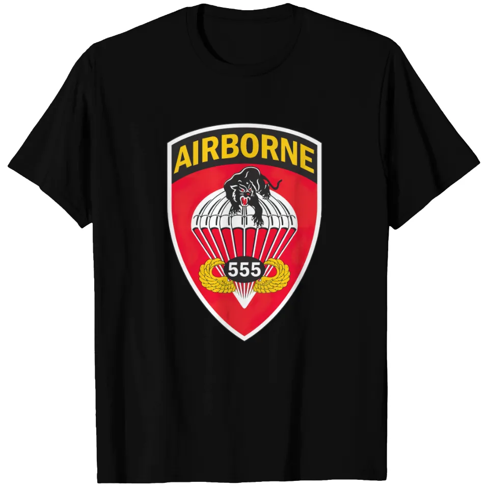 T-shirt pour hommes du 555e bataillon d'infanterie parachutiste — T-shirts pour hommes