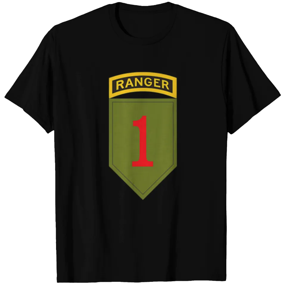 T-shirt Ranger de la 1ère Division d'Infanterie pour hommes — T-shirts pour hommes