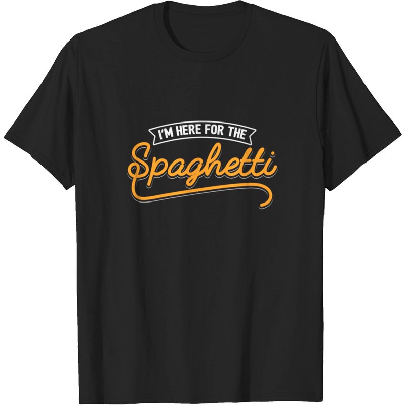 I'm Here For The Spaghetti Men's T-Shirt — Mens T Shirts