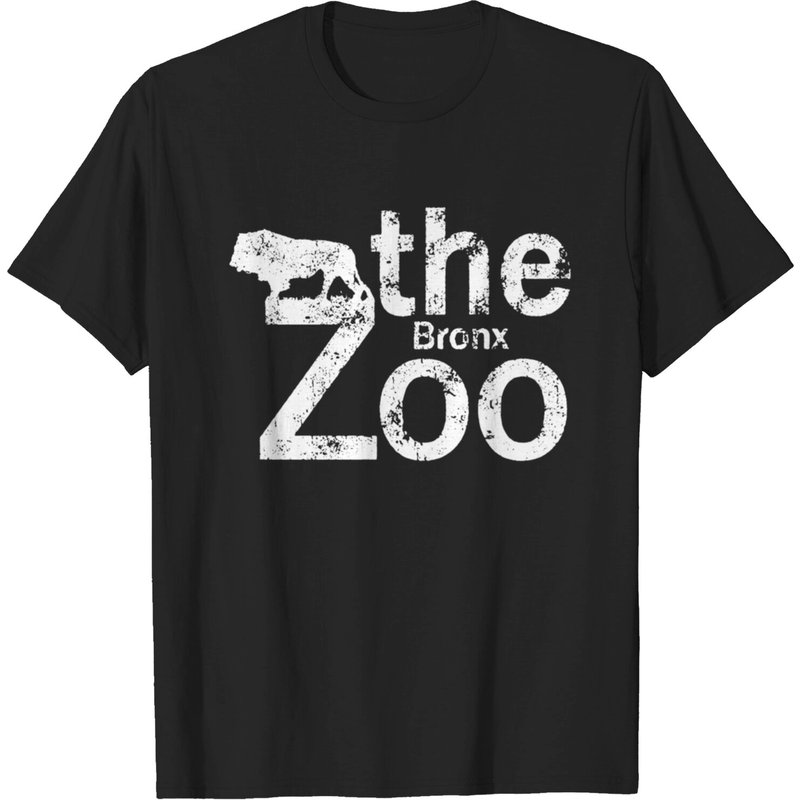 Bronx Zoo Men's T-Shirt in Black — Mens T Shirts