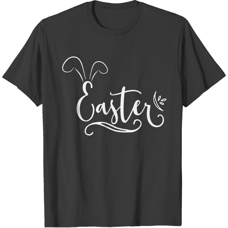 Easter T-Shirt for Men in Black — Mens T Shirts