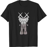 Kaws Scan T-Shirt for Men in Black