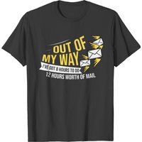 Postal Service Mailman US Postman Worker T-shirt for Men — Mens T Shirts