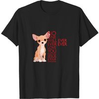 No One Will Love You More Than Jesus And Chihuahua T-Shirt — Mens T Shirts