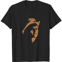 T-shirt pour hommes Jerry Reed en noir — T-shirts pour hommes