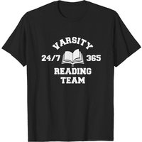 Varsity Reading Team T-Shirt for Men - Black