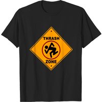 Trash Zone Men's T-shirt in Black — Mens T Shirts