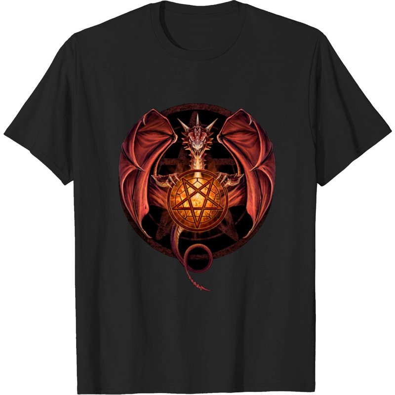 Satanic Dragon Men's T-Shirt