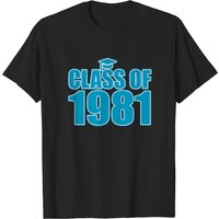 Class Of 1981 Graduation T-Shirt for Men — Mens T Shirts
