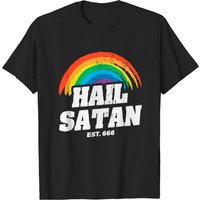 T-shirt Satanique Drôle pour Hommes — T-shirts pour hommes