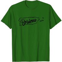 Boricua Puerto Rico Map State Pride Men's T-Shirt