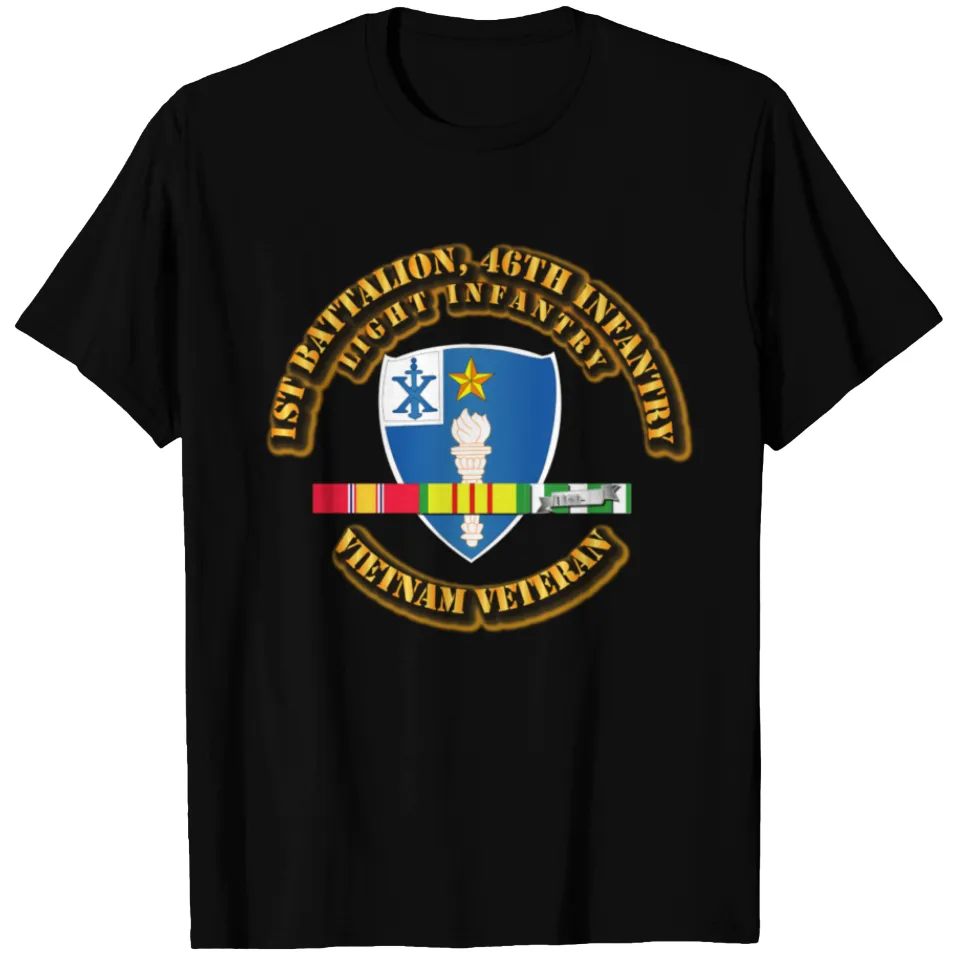 T-shirt pour hommes 1er Bataillon 46e Régiment d'Infanterie — T-shirts pour hommes