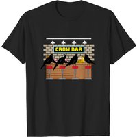 T-shirt pour hommes Crow Bar Crowbar Crows Bird Animals Lover — T-shirts pour hommes