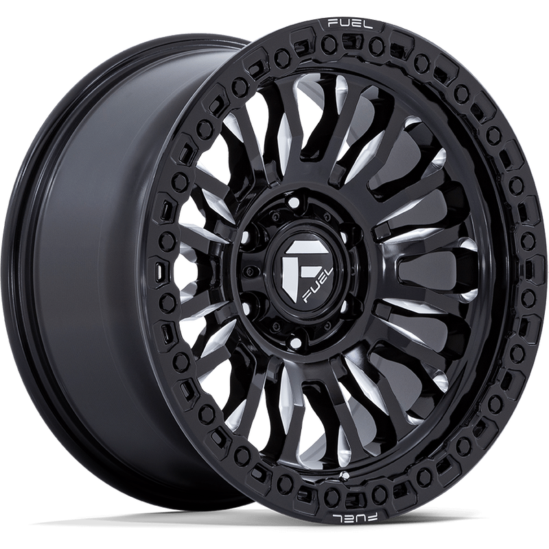 Fuel Wheel FC857 Rincon Gloss Black Milled - 17x9 - 5x127 — Wheels & Rims