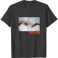 Full Send Shirt T-Shirt for Men in Black