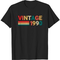 T-shirt Vintage 1990 pour hommes en noir — T-shirts pour hommes