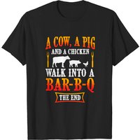 Barbecue BBQ Joke Gift T-Shirt for Grill Master Chef