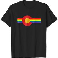 T-Shirt LGBT Denver Colorado Gay Pride pour hommes — T-shirts pour hommes