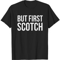 But First Scotch Men's T-Shirt in Black — Mens T Shirts