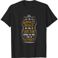Whiskey T-Shirt for Men - Black