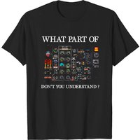 T-shirt Aviation Pilote Instrument pour Hommes — T-shirts pour hommes