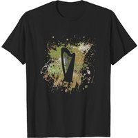 T-shirt Harpe pour Hommes en Noir — T-shirts pour hommes