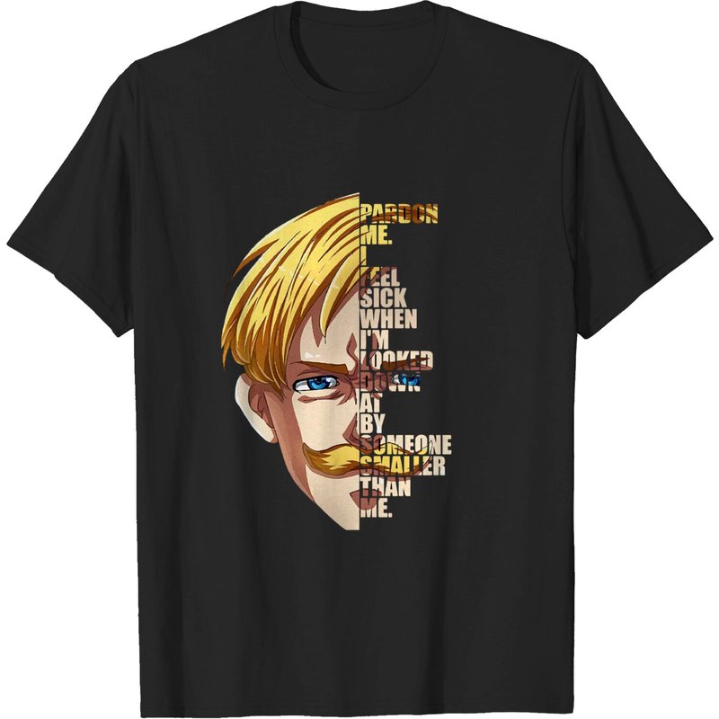 Escanor - T-shirt Classique des Sept Péchés Capitaux pour Hommes — T-shirts pour hommes