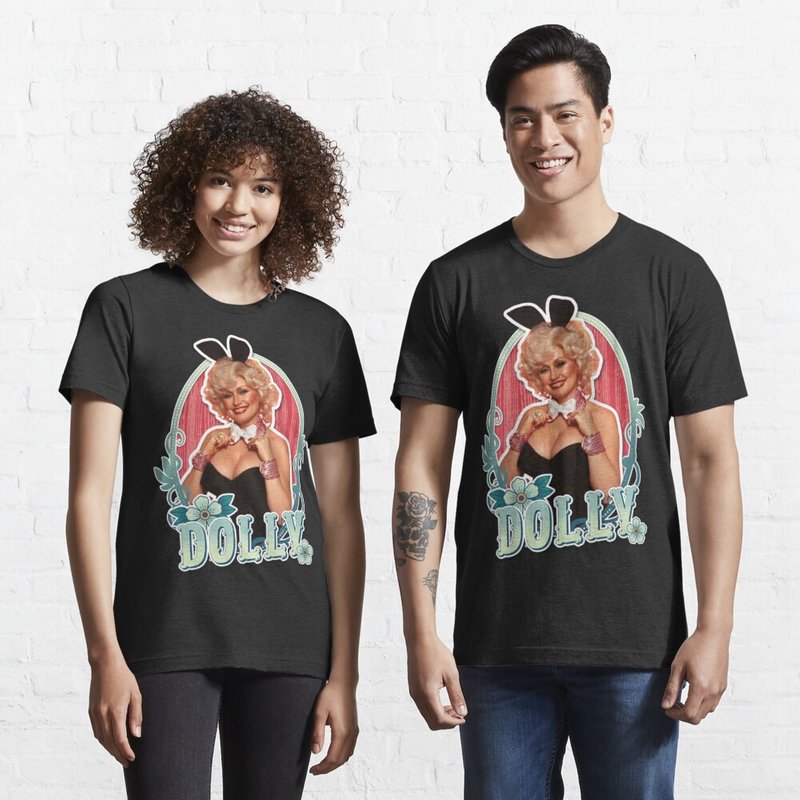 T-shirt essentiel Dolly Parton pour hommes