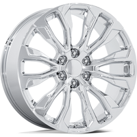 Performance Replicas PR211 Chrome Wheel - 22x9 - 6x139.7 Bolt Pattern — Wheels & Rims
