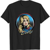 T-shirt Art Western de Dolly Parton pour hommes