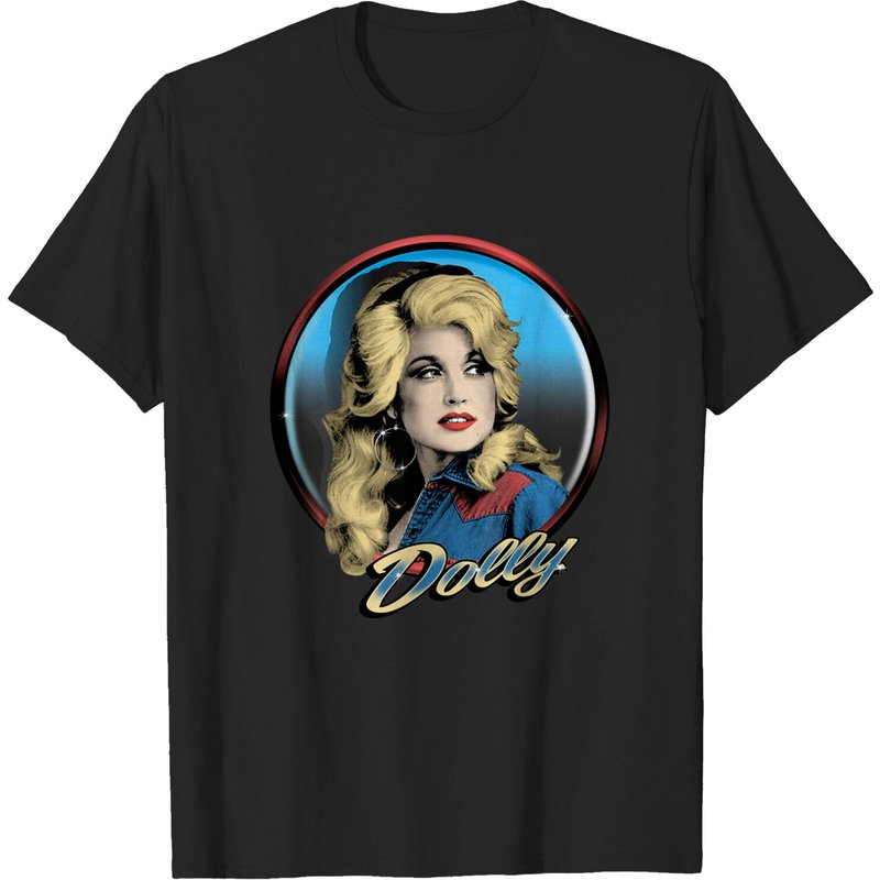 T-shirt Art Western de Dolly Parton pour hommes — T-shirts pour hommes