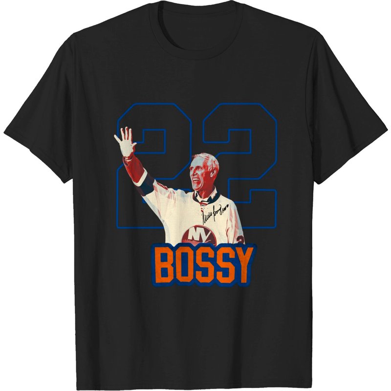 Rip Hockey Legend Mike Bossy Men's T-Shirt — Mens T Shirts