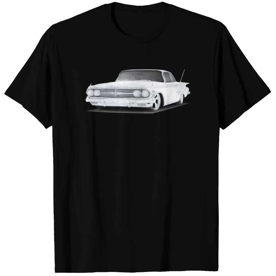 T-shirt 60 Impala pour hommes en noir — T-shirts pour hommes