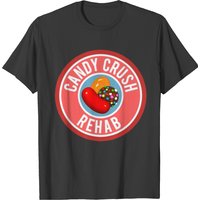 T-shirt Candy Crush pour hommes en noir — T-shirts pour hommes