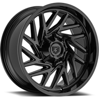 Gear Off Road 769B Black Wheel - 17x9 - 6x135 Bolt Pattern — Wheels & Rims