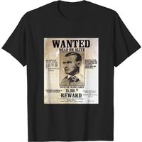 Jesse James Wanted Poster T-Shirt for Men — Mens T Shirts