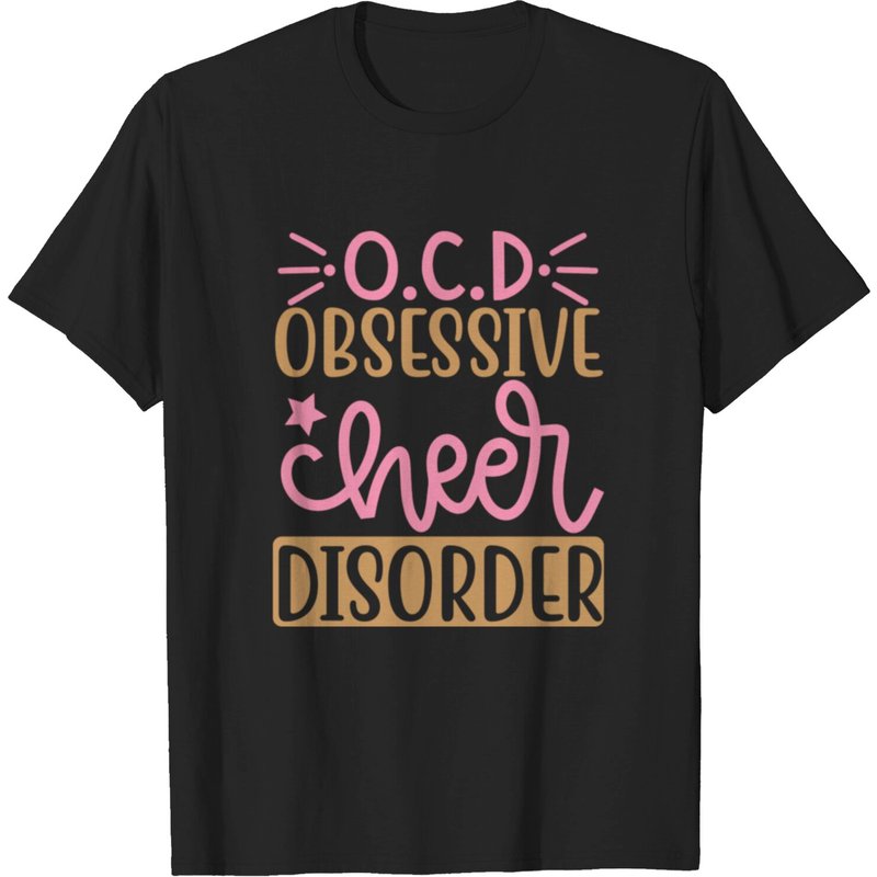 O.C.D. Obsessive Cheer Disorder T-shirt for Men — Mens T Shirts