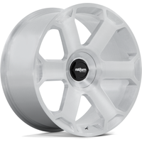 Rotiform AVS Machined Silver Wheels - 22x10.5 - 5x112 Bolt Pattern — Wheels & Rims