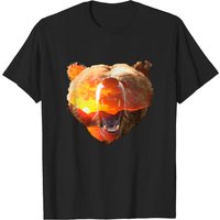 T-shirt Sunset Bear pour hommes