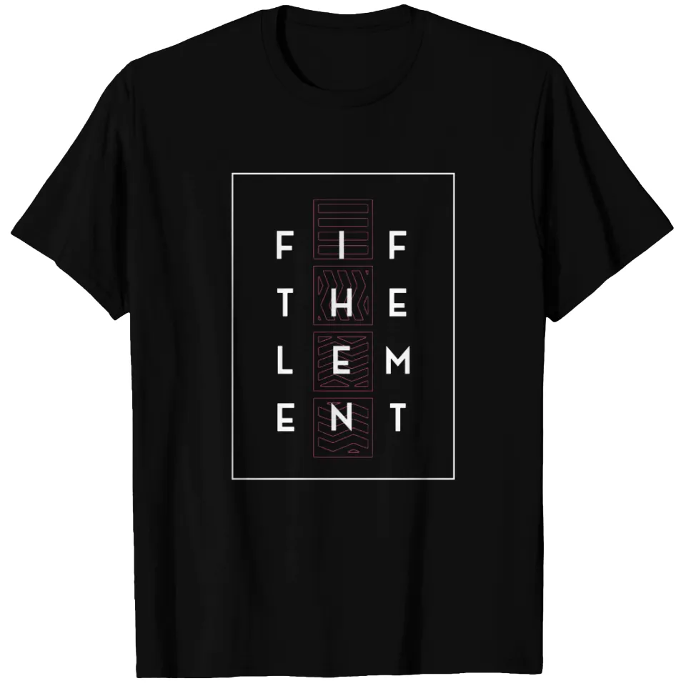 5th Element Men's T-Shirt in Black