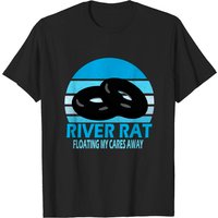 T-Shirt River Rat Floating Inner Tube pour hommes — T-shirts pour hommes