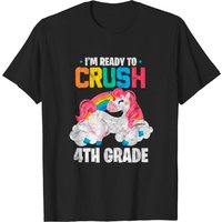 T-shirt de Retour à l'École 4e Année - Je Suis Prêt à Réussir — T-shirts pour hommes