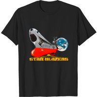 T-shirt pour hommes Star Blazers en noir — T-shirts pour hommes