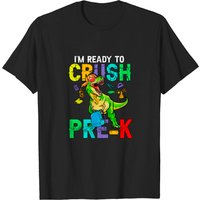 Kids I'm Ready To Crush Pre-K Dinosaurs T-Shirt for Men
