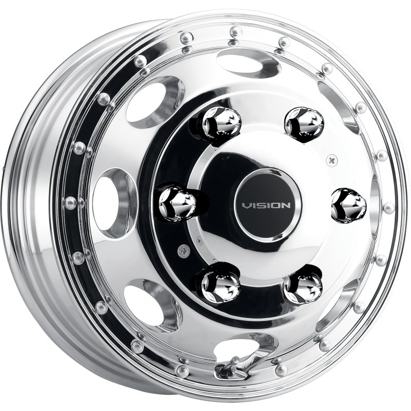 Vision HD 181Z Van Dually Chrome Wheels - 16x5.5 - 6x205 Bolt Pattern — Wheels & Rims