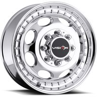 Vision HD Wheel 181 Heavy Hauler Chrome 16x6 8x170 Rims