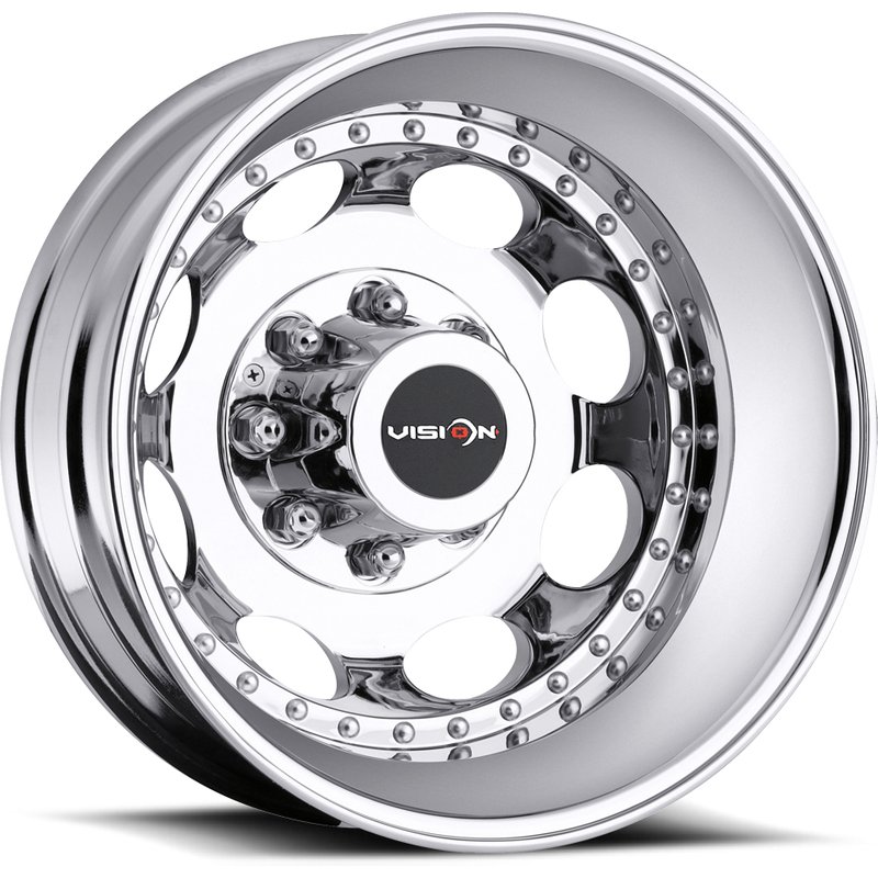 Vision HD 181 Heavy Hauler Matte Black Wheels - 16x6 - 8x170 — Wheels & Rims