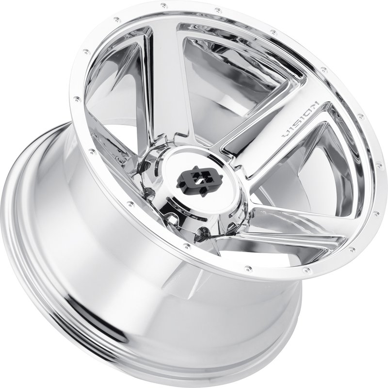 Vision HD 390 Empire HD Chrome Wheel - 16x6 - 8x165.1 Bolt Pattern — Wheels & Rims