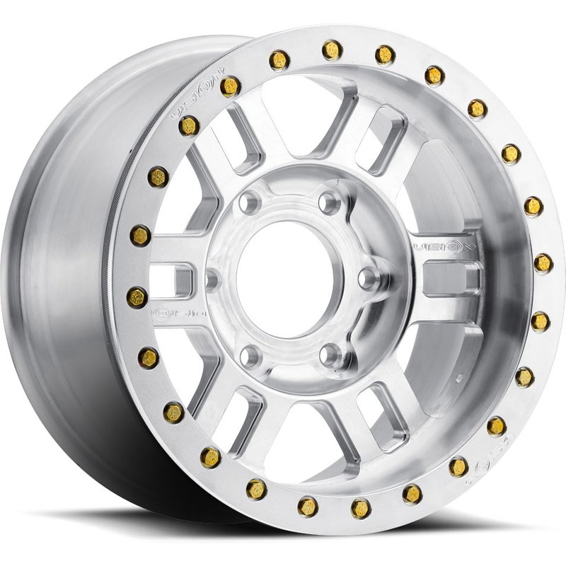 Vision Off Road 398COMP Manx Forged Machined Wheels - 17x9.5 -18 Offset — Wheels & Rims