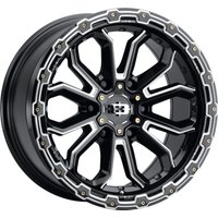 Roues Vision Off Road 405 Korupt Gloss Black Milled 20x10